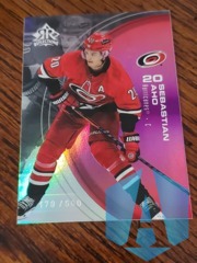 2021-22 Upper Deck Extended Series Reflections #6 Red Sebastian Aho 179/500