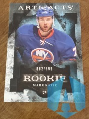 2011-12 Upper Deck Artifacts Rookie 862/999 Mark Katic #177