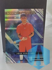 2022 Upper Deck Goodwin Champions Cosmic 021/199 Jose Perdomo #P19