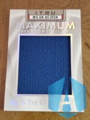 2015-16 ITGU Maximum Memorabilia #MM-MH1 Milan Hejduk 1/5