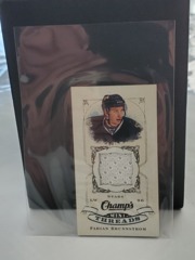 2008-09 Upper Deck Champ's Mini Threads Jersey Fabian Brunnstrom #CT-FB