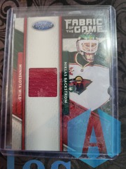2011-12 Certified Fabric of the Game #72 Niklas Backstrom