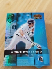 2000 Bowman's Best Rookie Card Chris Wakeland #195 RC 1206/2999 Detroit Tigers