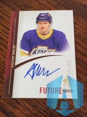 2020-21 UD SP Authentic #RFWA-AK Arthur Kaliyev Retro Future Watch Auto 391/399