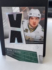 2008-09 SPX Rookies Authentic Jerseys 0734/1299 Mark Fistric #135 Stars