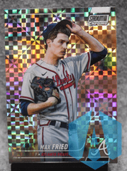 2022 Topps Stadium Club Chrome XFractor Max Fried #371