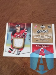 2007 UD MVP One on One Dual Jerseys Memorabilia Brendan Witt Brian Rafalski #OO-DI