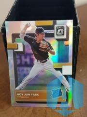 2022 Donruss Optic Holo Prizm #93 Hoy Jun Park Rated Rookie - Pirates