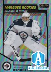 2020-21 O-PEE-CHEE PLATINUM MARQUEE ROOKIES RAINBOW MIKHAIL BERDIN RC #188