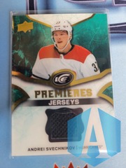 2018-19 UD Ice Premieres Jerseys Andrei Svechnikov - #IPJ-AS