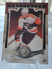 2015-16 Upper Deck Artifacts #129 Claude Giroux 160/999 Philadelphia Flyers