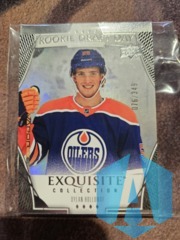 Dylan Holloway 2022-23 Upper Deck Black Diamond Exquisite Draft Day Rookie /349