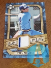 2005 Upper Deck Classic Materials Paul Molitor #MA-PM
