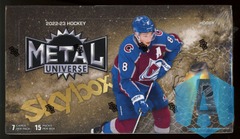 Upper Deck Skybox Metal Universe 2023 2022-23 Hockey Hobby Box Factory Sealed