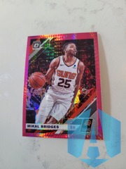 2019 Panini Donruss Optic Mikal Bridges #125 Hyper Pink Prizm