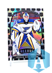 2020-21 Upper Deck Allure 2005 Shield #49 Jordan Binnington Blues