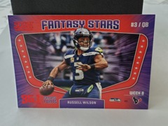 2018 Panini Score RED Fantasy Stars Russell Wilson #12