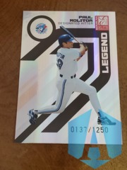 2005 Donruss Elite Legends 0137/1250 Paul Molitor #164