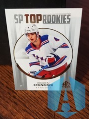 2022-23 SP Authentic Top Rookies #TR-17 Braden Schneider New York Rangers