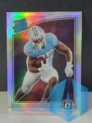 2021 Panini Donruss Optic Javonte Williams RC #217 Silver Prizm Rated Rookie