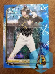 2022 Bowman Chrome Prospects Blue Shimmer #BCP84 JACK SUWINSKI 124/150