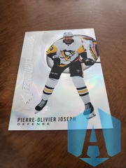 2020-21 SP #107 Pierre-Olivier Joseph RC SILVER FOILBOARD ROOKIE AUTHENTICS