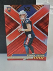 2022 Panini Xr Red 236/249 Bailey Zappe #129 RC New England Patriots