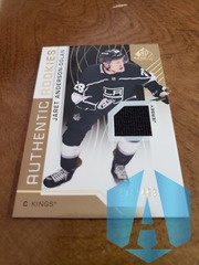 2018-19 SP GAME USED AUTHENTIC ROOKIES GOLD JERSEY #145 Jaret Anderson-Dolan 474/499