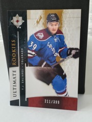 2009-10 Upper Deck Ultimate Collection Rookies 211/399 TJ Galiardi #144