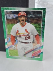 2021 Topps Update Series 282/499 Green Foilboard #US330 Nolan Arenado Cardinals