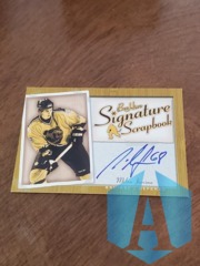 2005 Upper Deck Bee Hive Signature Scrapbook Milan Jurcina #SS-MJ Rookie Auto