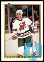 1990-91 Bowman Brendan Shanahan #85 New Jersey Devils