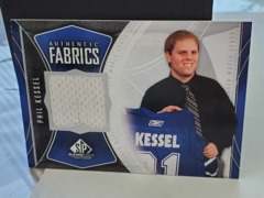 2009-10 Upper Deck SP Game Used Authentic Fabrics #AF-KE Phil Kessel Jersey