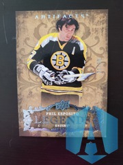2008-09 Upper Deck Artifacts Silver 21/50 Phil Esposito #146