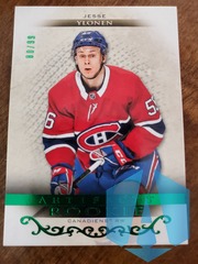 2021-22 Upper Deck Artifacts Emerald Jesse Ylonen 80/99
