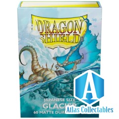 Dragon Shield Dual Matte Sleeves Japanese Size Glacier
