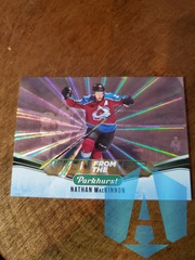 2019-20 UD Parkhurst VIEW FROM THE ICE #V-11 NATHAN MacKINNON Avalanche Rainbow Sunburst