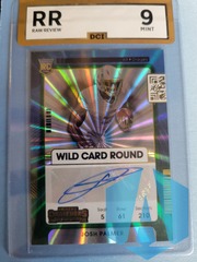 2021 Contenders Josh Palmer Wild Card Round Rookie Auto SSP RC Raw Graded 9