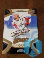 2021-22 Upper Deck MVP Hockey GOLD SCRIPT John Carlson #74 Capitals