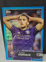 2023 Topps MLS Ramiro Enrique #119 RC Blue Foil 45/99 Orlando City SC