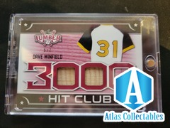 2021 Leaf - 3000 Hit Club - Dave Winfield /7 CRIMSON Exclusive