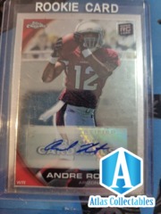 2010 Topps Chrome Rookie Autographs Andre Roberts B AUTO