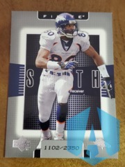 2003 Upper Deck Finite #74 Rod Smith 1102/2350
