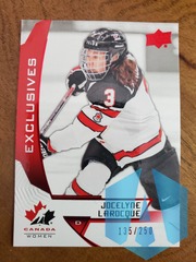 2019 Upper Deck Team Canada Juniors Exclusives 135/250 Jocelyne Larocque #53
