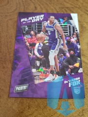 2021-22 Panini Player Of The Day Cracked Ice De'Aaron Fox 23/25