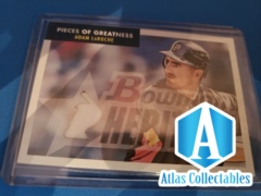 2007 Bowman Heritage Pieces of Greatness Adam LaRoche #PG-AL