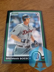 2010 Bowman Chrome Draft Brennan Boesch Rookie Detroit Tigers #BDP7