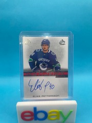 Elias Pettersson Upper Deck Sp Authentic 2020-21 Sign of the times 2010's