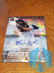 2021 Prizm Draft Picks Power Surge Brady Allen #PS-BA Auto Rc Miami Marlins