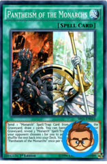 Pantheism of the Monarchs - SR01-EN023 - Super Rare - Unlimited Edition